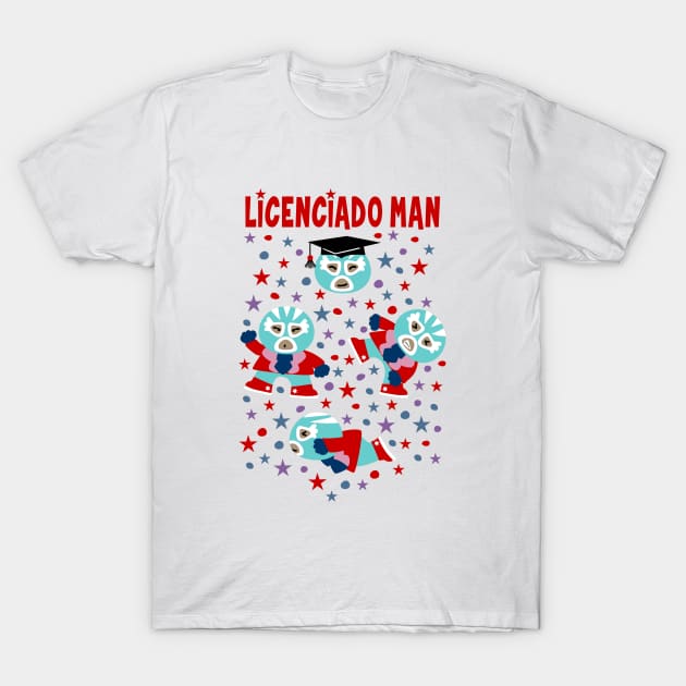 Wrestler Licenciado Man T-Shirt by soniapascual